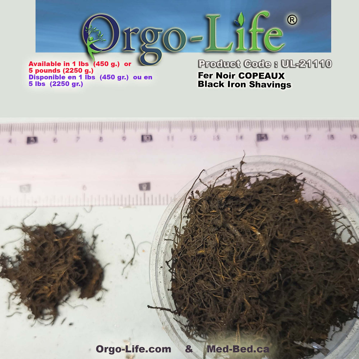 UL-21110-UL-21115 Orgo-Life® Black Iron Powder – For Vibrational Crafts,  Orgone Artists & all Orgonite Creators around the world