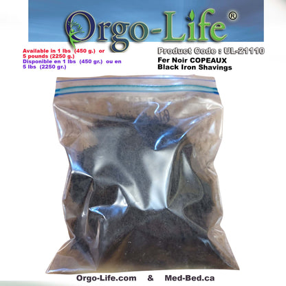UL-21110-UL-21115 Orgo-Life® Black Iron Powder – For Vibrational Crafts,  Orgone Artists & all Orgonite Creators around the world