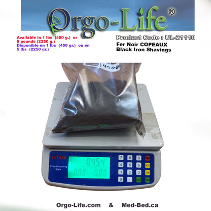 UL-21110-UL-21115 Orgo-Life® Black Iron Powder – For Vibrational Crafts,  Orgone Artists & all Orgonite Creators around the world