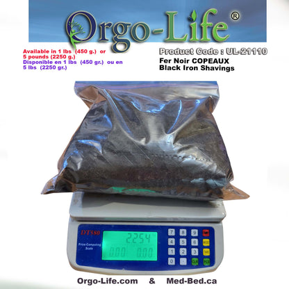 UL-21110-UL-21115 Orgo-Life® Black Iron Powder – For Vibrational Crafts,  Orgone Artists & all Orgonite Creators around the world