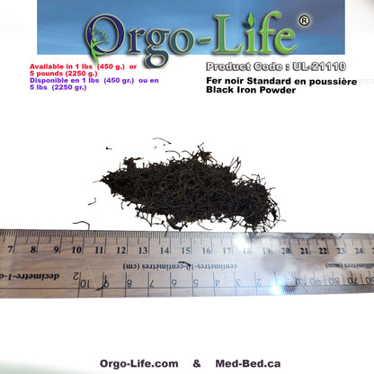 UL-21110-UL-21115 Orgo-Life® Black Iron Powder – For Vibrational Crafts,  Orgone Artists & all Orgonite Creators around the world