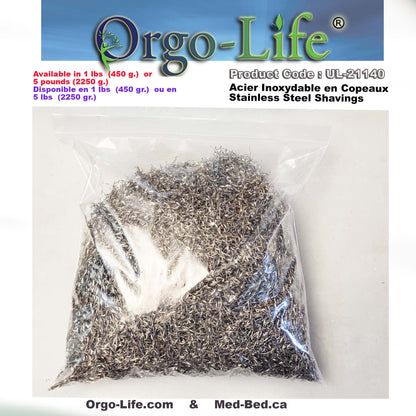 UL-21140 / UL-21145-
Copeaux d’acier inoxydable Orgo-Life® 