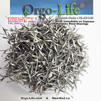 UL-21140 / UL-21145-
Copeaux d’acier inoxydable Orgo-Life® 