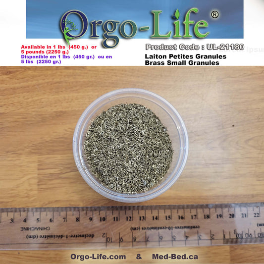 UL-21180 / UL-21185 Copeaux de laiton Orgo-Life®
