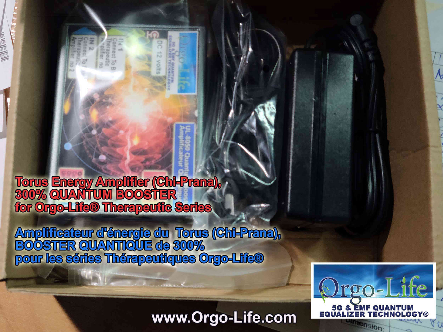 UL-8050 Orgo-Life®
Amplificateur Booster à Double Canal – Compatible avec les systèmes Orgo-Life®