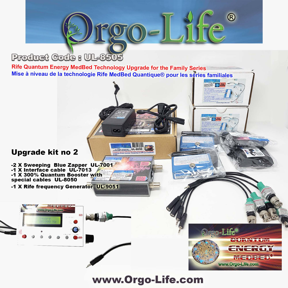 &nbsp;UL-8505 Orgo-Life® Quantum Energy MedBed Technology®