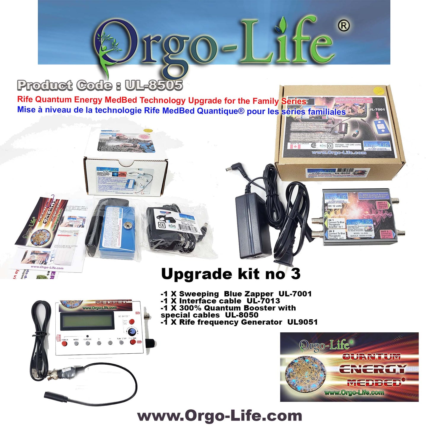 &nbsp;UL-8505 Orgo-Life® Quantum Energy MedBed Technology®
