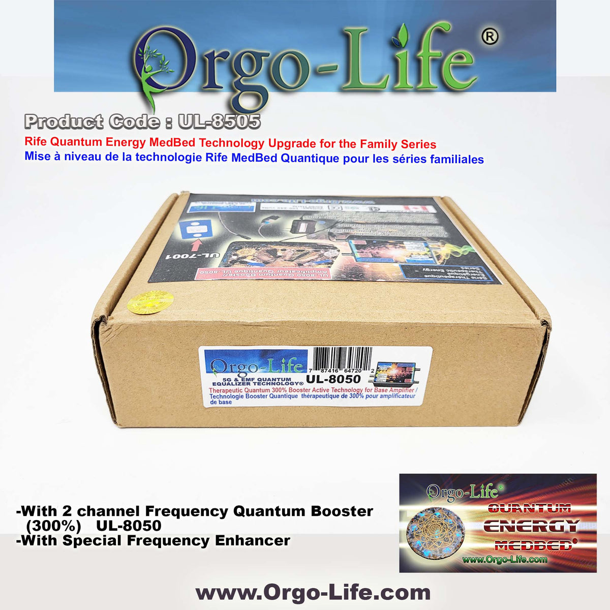 &nbsp;UL-8505 Orgo-Life® Quantum Energy MedBed Technology®