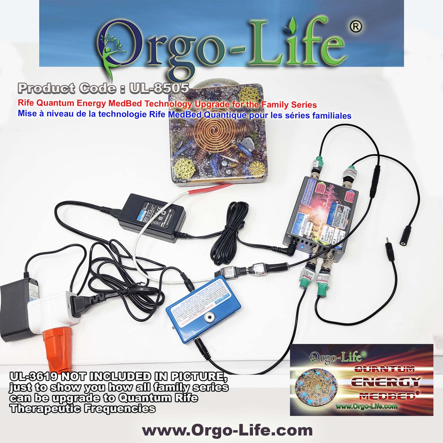 &nbsp;UL-8505 Orgo-Life® Quantum Energy MedBed Technology®
