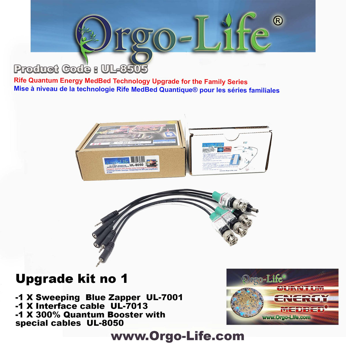 &nbsp;UL-8505 Orgo-Life® Quantum Energy MedBed Technology®
