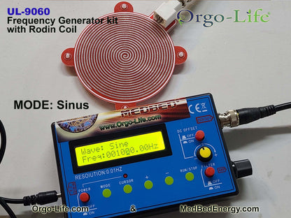 UL-9060 Orgo-Life® Générateur de fréquences RIFE + Télécommande Quantique Scalaire – Série Bien-être